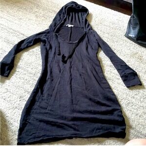 James Perse one piece hoodie dress
